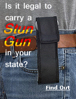 Stun Guns are not legal in all states. Check to see if your city or state is on the prohibited list. 